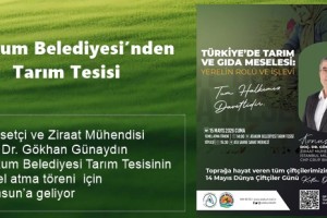 Atakum Belediyesi Tarım Tesisinin Temeli Atılıyor